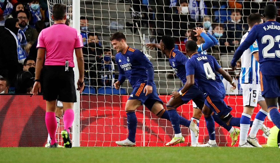 Luka Jović scoret Real Madrids første mål for sesongen